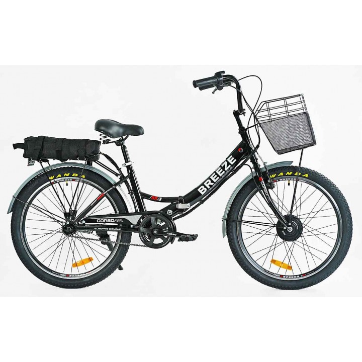 Електровелосипед Corso BREEZE ELECTRIC BIKE 24" BR-24502